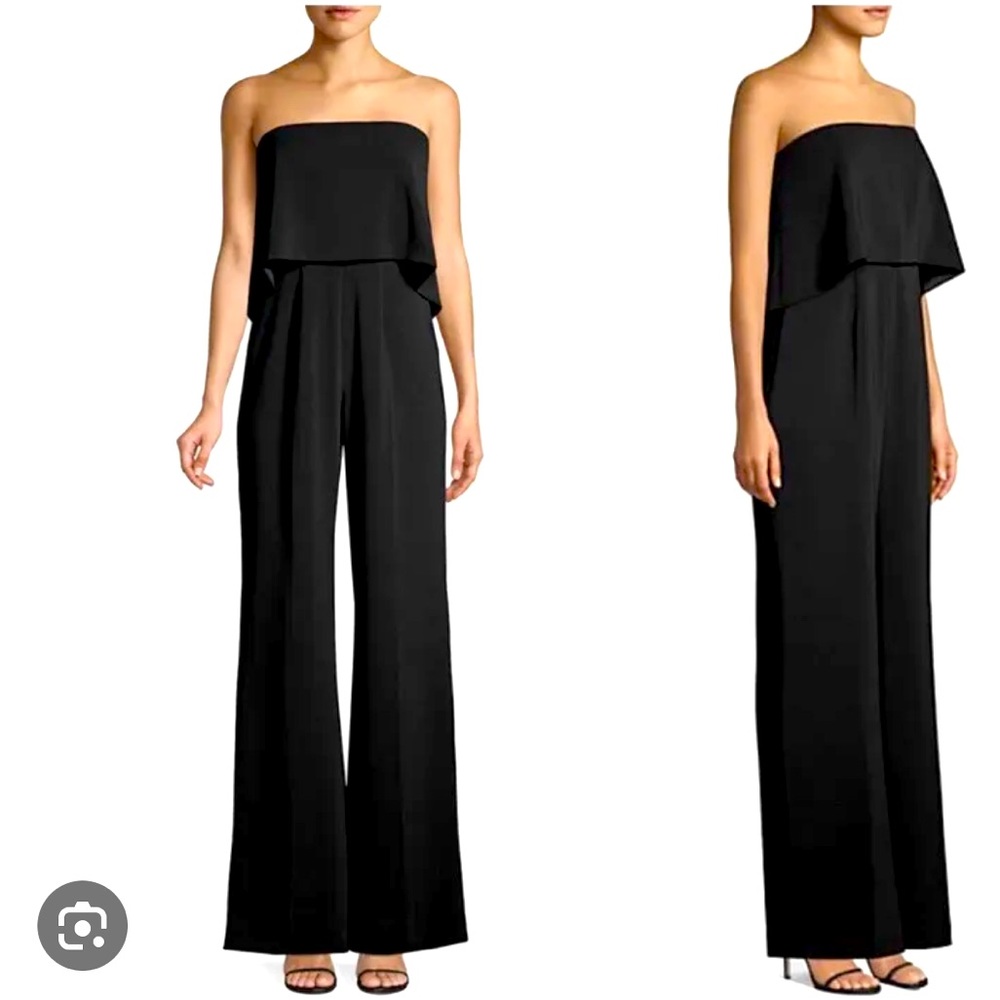 Black evening jumpsuit